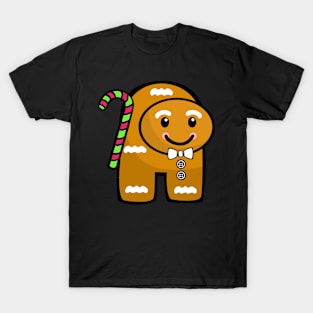 shh...it's the gingerbread man T-Shirt